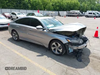 2018 Honda Accord EX-L z VIN 1HGCV1F51JA076041, wystawiony jako IAAI lot #42531710 z przebiegiem 123 699 mil mil oraz . Historia ofert i sprzedaży dostępna na DreamBid. Obrazek 1.