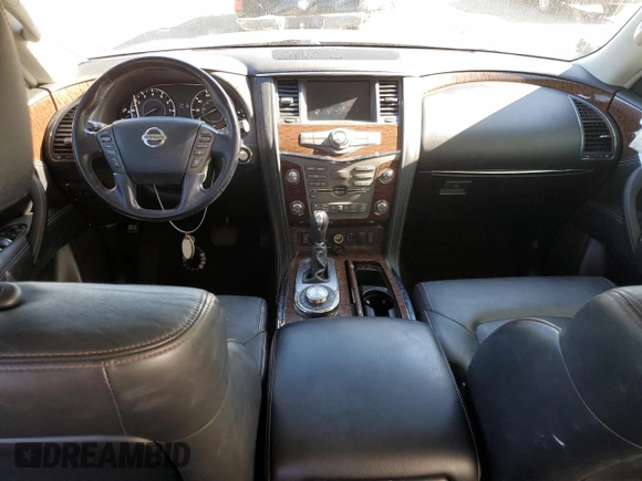 2020 Nissan Armada SL with VIN JN8AY2NCXLX517155, listed as a Copart auction lot 82225884 with 93,795 mi miles and Salvage Title. Bid and sale history available at carsss.com. Image 8.