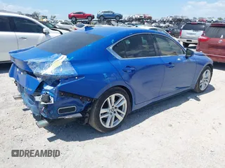 2021 Lexus IS 300 with VIN JTHAA1D20M5115188, listed as a IAAI auction lot 42171919 with 42,965 mi miles and . Bid and sale history available at DreamBid. Image 4.