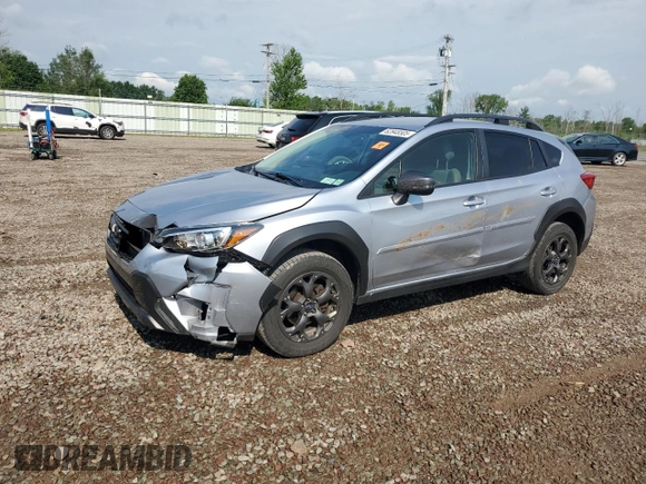 2021 Subaru Crosstrek Special Sports with VIN JF2GTHRC3MH295993, listed as a Copart auction lot 62848505 with 62,296 mi miles and Salvage title. Bid and sale history available at DreamBid. Image 1.