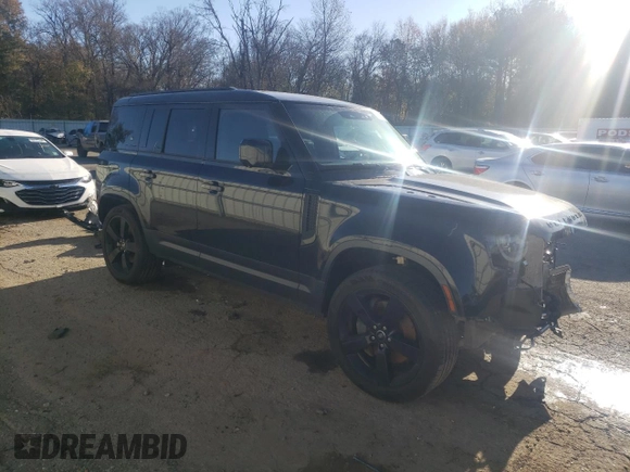 2023 Land Rover Defender S с VIN SALEJ7EXXP2231853, выставлен на аукционе Copart как лот 85451834 с пробегом Не указан миль и Списание • Salvage title. История ставок и продаж доступна на DreamBid. Изображение 4.