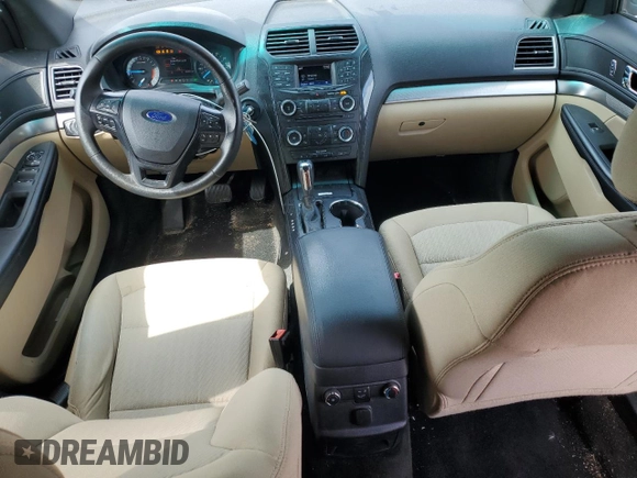 2016 Ford Explorer with VIN 1FM5K8BH0GGC37814, listed as a Copart auction lot 51626275 with 33,988 mi miles and Salvage Title. Bid and sale history available at DreamBid. Image 8.