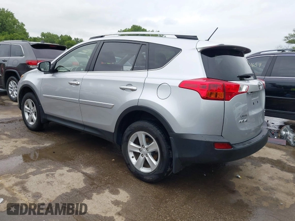 2013 Toyota RAV4 XLE with VIN JTMWFREV3DD019397, listed as a IAAI auction lot 42274433 with 91,578 mi miles and . Bid and sale history available at DreamBid. Image 3.