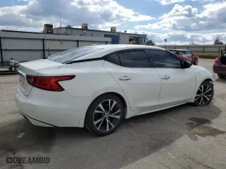 2018 Nissan Maxima S with VIN 1N4AA6AP8JC368075, listed as a Copart auction lot 49630385 with 69,368 mi miles and Salvage Title. Bid and sale history available at carsss.com. Image 3.