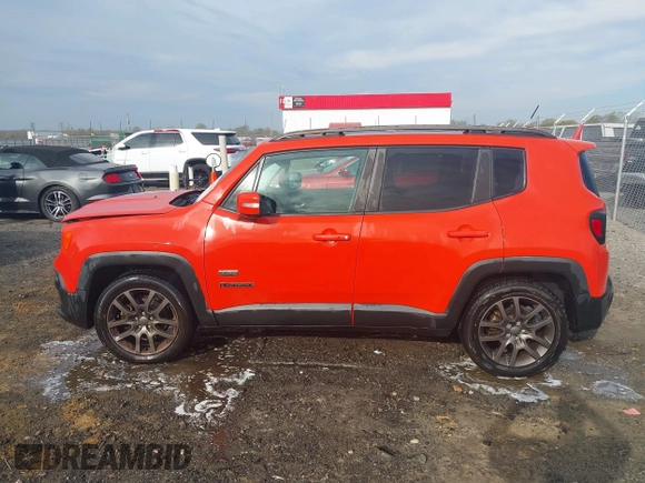 2016 Jeep Renegade Latitude with VIN ZACCJABT5GPE31204, listed as a IAAI auction lot 41828985 with 162,684 mi miles and . Bid and sale history available at DreamBid. Image 14.