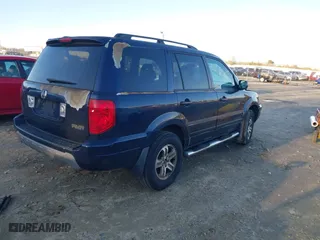 2004 Honda Pilot EX with VIN 2HKYF18564H566356, listed as a IAAI auction lot 41226359 with 363,625 mi miles. Bid and sale history available at carsss.com. Image 4.