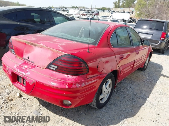 1999 Pontiac Grand Am SE with VIN 1G2NE52T5XC528335, listed as a IAAI auction lot 41910919 with 18,131 mi miles and . Bid and sale history available at DreamBid. Image 4.