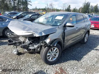 2018 Kia Sorento L with VIN 5XYPG4A33JG418543, listed as a IAAI auction lot 41745875 with 1 mi miles. Bid and sale history available at carsss.com. Image 16.