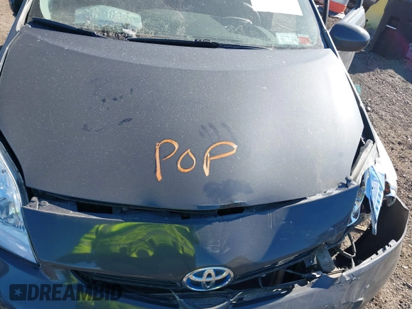 2013 Toyota Prius One with VIN JTDKN3DU6D1719665, listed as a IAAI auction lot 38765023 with 50,913 mi miles and . Bid and sale history available at DreamBid. Image 10.