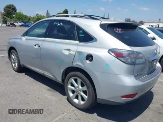 2010 Lexus RX 350 with VIN 2T2BK1BA8AC037850, listed as a IAAI auction lot 42207674 with 344,410 mi miles and . Bid and sale history available at carsss.com. Image 3.