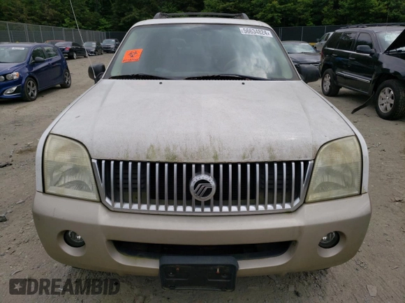 2005 Mercury Mountaineer Convenience with VIN 4M2ZU86W45UJ03003, listed as a Copart auction lot 56634824 with Not provided miles and Clean title. Bid and sale history available at DreamBid. Image 5.