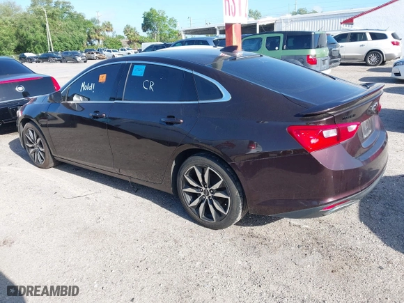 2020 Chevrolet Malibu RS with VIN 1G1ZG5ST0LF156363, listed as a IAAI auction lot 41934649 with 139,169 mi miles. Bid and sale history available at carsss.com. Image 3.