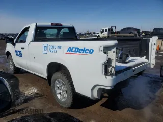 2020 Chevrolet Silverado 1500 Work Truck with VIN 3GCNWAEF9LG416412, listed as a Copart auction lot 45470555 with 86,483 mi miles and Salvage Title. Bid and sale history available at DreamBid. Image 2.