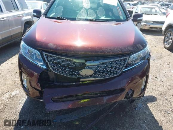 2015 Kia Sorento SX Limited with VIN 5XYKW4A76FG589701, listed as a IAAI auction lot 41661272 with 91,633 mi miles. Bid and sale history available at carsss.com. Image 12.