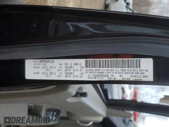 2008 Dodge Nitro SXT with VIN 1D8GU28K58W262594, listed as a Copart auction lot 51253455 with 117,175 mi miles and Salvage Title. Bid and sale history available at carsss.com. Image 13.