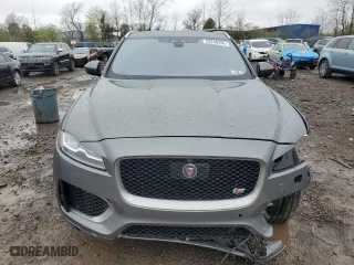 2018 Jaguar F-PACE S with VIN SADCM2FV9JA203808, listed as a Copart auction lot 52248255 with 86,382 mi miles and Salvage Title. Bid and sale history available at carsss.com. Image 5.