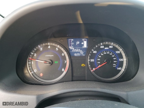 2017 Hyundai Accent SE with VIN KMHCT4AE0HU224228, listed as a Copart auction lot 47769335 with 182,917 mi miles and Salvage Title. Bid and sale history available at carsss.com. Image 9.