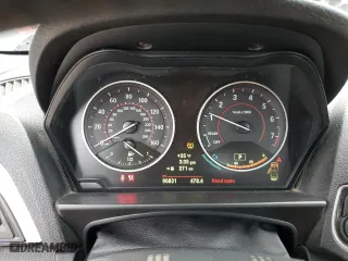 2015 BMW 2 Series M235i with VIN WBA1M1C5XFV393133, listed as a Copart auction lot 43073145 with 96,831 mi miles and Salvage Title. Bid and sale history available at carsss.com. Image 9.
