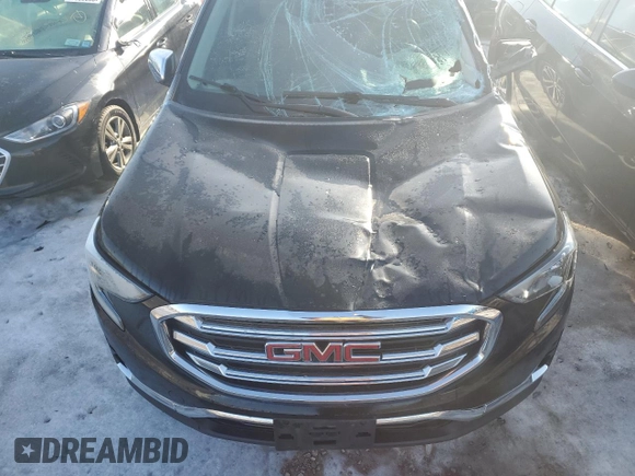 2018 GMC Terrain SLT with VIN 3GKALVEX4JL297975, listed as a Copart auction lot 44896245 with 92,740 mi miles and Salvage Title. Bid and sale history available at DreamBid. Image 12.