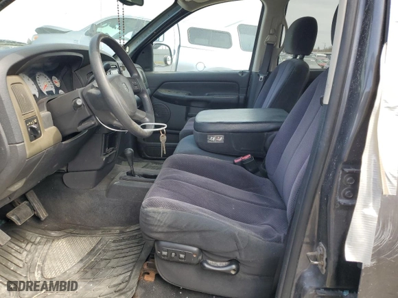 2004 Dodge Ram 1500 SLT with VIN 1D7HU18D24J208150, listed as a Copart auction lot 46089865 with 183,575 mi miles and Salvage Title. Bid and sale history available at carsss.com. Image 7.