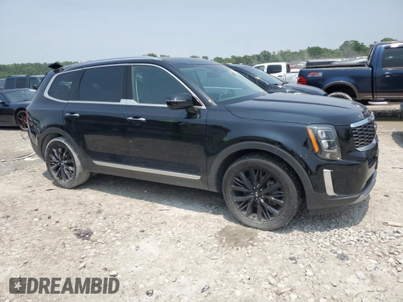 2020 Kia Telluride SX with VIN 5XYP5DHC2LG078042, listed as a Copart auction lot 58500965 with 32,040 mi miles and Salvage title. Bid and sale history available at DreamBid. Image 4.