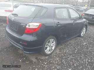 2009 Toyota Matrix S with VIN 2T1KE40E79C012615, listed as a IAAI auction lot 42093081 with 999,999 mi miles. Bid and sale history available at carsss.com. Image 4.
