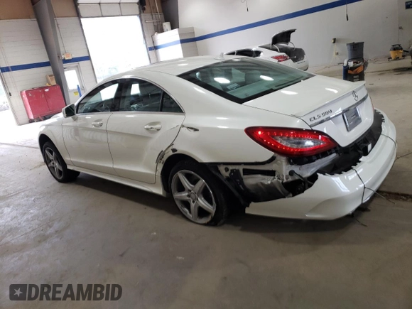 2015 Mercedes-Benz CLS-Class CLS 550 with VIN WDDLJ9BB9FA139212, listed as a Copart auction lot 47880925 with 139,934 mi miles and Salvage Title. Bid and sale history available at carsss.com. Image 2.