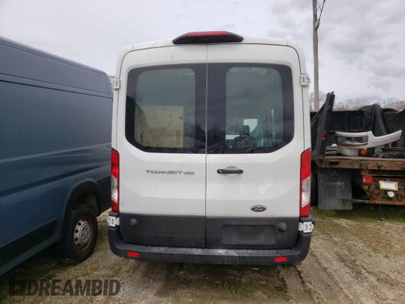 2020 Ford Transit Cargo with VIN 1FTBR1C85LKB10797, listed as a Copart auction lot 50422234 with 123,273 mi miles and Salvage Title. Bid and sale history available at DreamBid. Image 6.