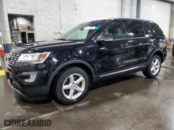 2017 Ford Explorer XLT z VIN 1FM5K8DH1HGA15992, wystawiony jako Copart lot #51671295 z przebiegiem 104 003 mil mil oraz Szkoda całkowita • Salvage title. Historia ofert i sprzedaży dostępna na DreamBid. Obrazek 1.