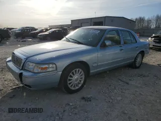 2009 Mercury Grand Marquis LS with VIN 2MEHM75V09X628397, listed as a Copart auction lot 48751425 with 175,961 mi miles and Clean Title. Bid and sale history available at carsss.com. Image 1.