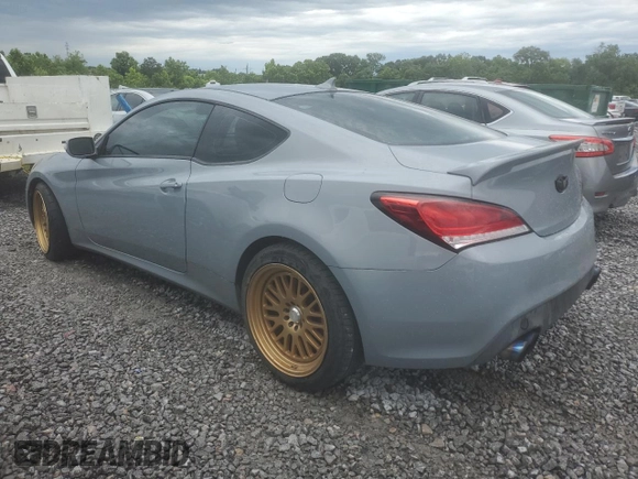 2010 Hyundai Genesis Coupe with VIN KMHHT6KD0AU011874, listed as a Copart auction lot 61757505 with Not provided miles and Clean title. Bid and sale history available at DreamBid. Image 2.