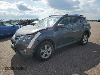 2013 Toyota RAV4 XLE with VIN JTMRFREV5DD001593, listed as a Copart auction lot 63193385 with 144,763 mi miles and Salvage title. Bid and sale history available at DreamBid. Image 1.
