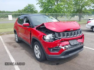 2018 Jeep Compass Latitude with VIN 3C4NJDBB7JT223360, listed as a IAAI auction lot 42406279 with 15,410 mi miles and . Bid and sale history available at DreamBid. Image 1.