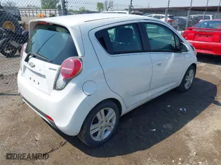 2015 Chevrolet Spark LT with VIN KL8CD6S91FC738616, listed as a IAAI auction lot 41977597 with 128,603 mi miles. Bid and sale history available at carsss.com. Image 4.