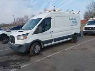 2018 Ford Transit Van with VIN 1FTYE2CM5JKA08955, listed as a IAAI auction lot 41784665 with NaN miles. Bid and sale history available at carsss.com. Image 17.