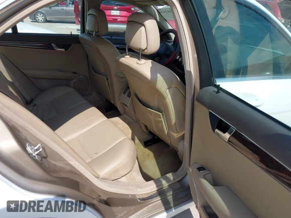 2009 Mercedes-Benz C 300 Sport with VIN WDDGF54X79R074158, listed as a IAAI auction lot 42353528 with 158,122 mi miles and . Bid and sale history available at DreamBid. Image 8.