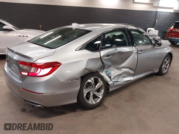 2018 Honda Accord EX with VIN 1HGCV1F46JA220710, listed as a IAAI auction lot 40693614 with 27,100 mi miles and . Bid and sale history available at DreamBid. Image 4.