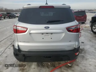2019 Ford EcoSport SE with VIN MAJ3S2GE2KC272352, listed as a Copart auction lot 46612035 with 83,318 mi miles and Salvage Title. Bid and sale history available at DreamBid. Image 6.