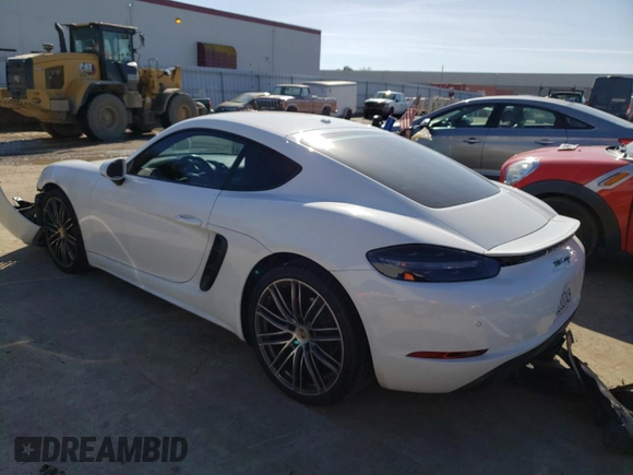 2017 Porsche Cayman S with VIN WP0AB2A81HS285810, listed as a Copart auction lot 39980703 with 49,974 mi miles and . Bid and sale history available at DreamBid. Image 2.