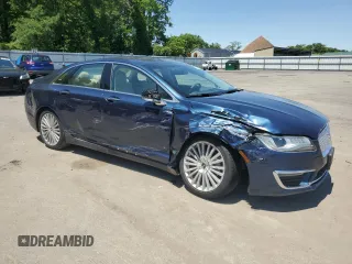 2017 Lincoln MKZ Hybrid Reserve with VIN 3LN6L5MU3HR634535, listed as a Copart auction lot 59282145 with 24,078 mi miles and Salvage title. Bid and sale history available at DreamBid. Image 4.
