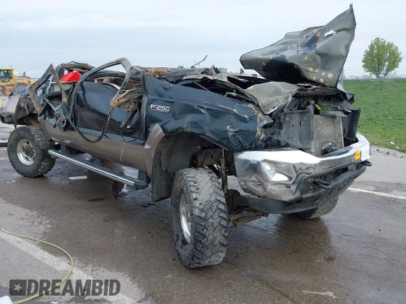 2004 Ford F-250 XL with VIN 1FTNW21L84EC47123, listed as a IAAI auction lot 42002958 with Not provided miles and . Bid and sale history available at DreamBid. Image 1.