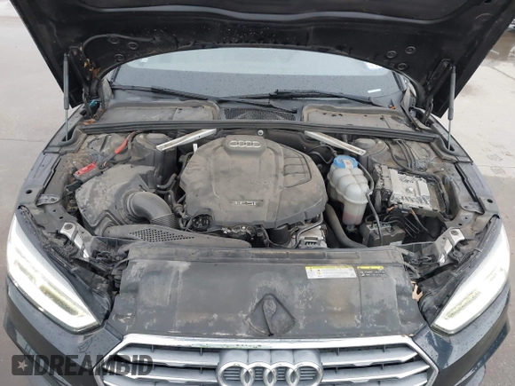 2018 Audi A5 Premium Plus with VIN WAUTNAF56JA049039, listed as a IAAI auction lot 41868983 with 81,551 mi miles and . Bid and sale history available at DreamBid. Image 10.