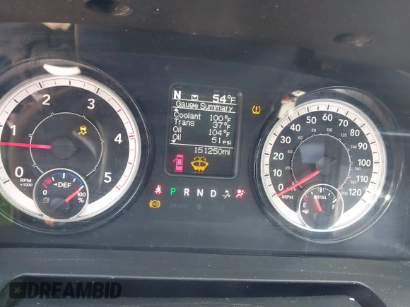 2017 Ram 2500 Tradesman z VIN 3C6UR5CL7HG744722, wystawiony jako IAAI lot #41688819 z przebiegiem 151 250 mil mil oraz . Historia ofert i sprzedaży dostępna na DreamBid. Obrazek 7.