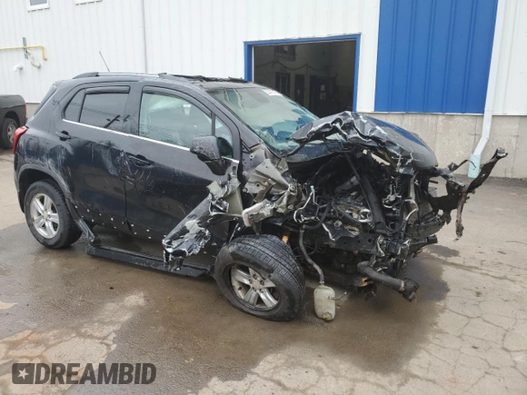 2016 Chevrolet Trax LT with VIN 3GNCJPSBXGL205511, listed as a Copart auction lot 53418195 with Not Provided miles and Non Repairable. Bid and sale history available at DreamBid. Image 4.