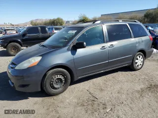 2010 Toyota Sienna CE with VIN 5TDKK4CC9AS296991, listed as a Copart auction lot 45796625 with 150,986 mi miles and Salvage Title. Bid and sale history available at carsss.com. Image 1.