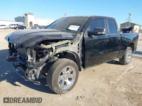2022 Ram 1500 Big Horn with VIN 1C6RREBT3NN442466, listed as a IAAI auction lot 40734114 with 22,586 mi miles and . Bid and sale history available at DreamBid. Image 20.