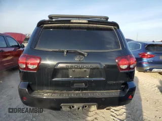 2021 Toyota Sequoia TRD Pro with VIN 5TDEY5B19MS182950, listed as a Copart auction lot 45160465 with 61,759 mi miles and Salvage Title. Bid and sale history available at carsss.com. Image 6.