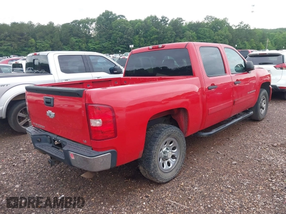 2007 Chevrolet Silverado 1500 LS with VIN 3GCEC13C07G546053, listed as a IAAI auction lot 42125119 with 201,358 mi miles. Bid and sale history available at carsss.com. Image 4.