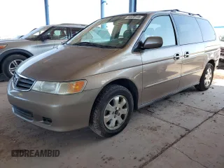 2003 Honda Odyssey EX-L with VIN 5FNRL18943B114371, listed as a Copart auction lot 50420145 with 94,811 mi miles and Salvage Title. Bid and sale history available at DreamBid. Image 1.
