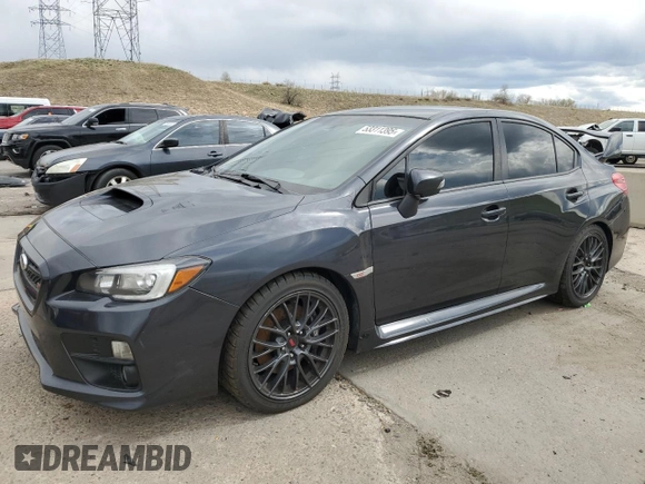 2017 Subaru WRX STI with VIN JF1VA2M60H9832285, listed as a Copart auction lot 53311395 with 61,463 mi miles and Clean Title. Bid and sale history available at carsss.com. Image 1.